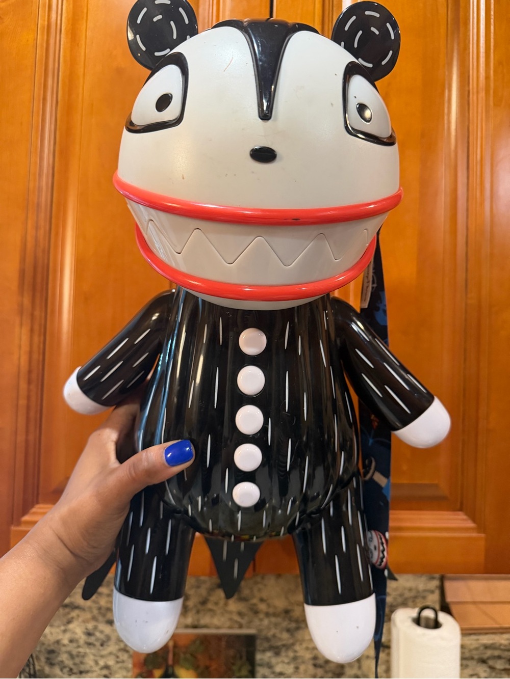 Disney Nightmare Before Christmas Scary Teddy Popcorn Bucket Collectible